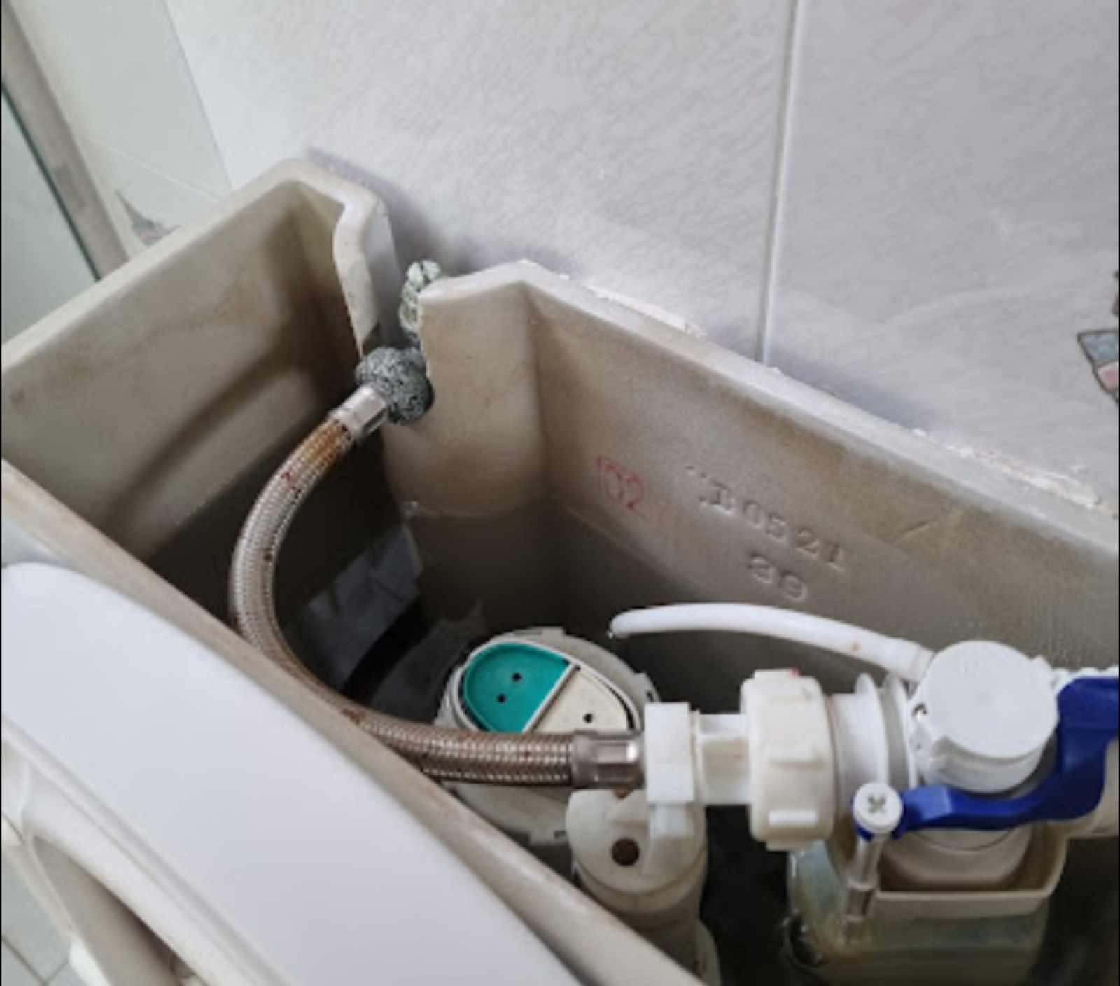 A plumbing repair photographed by Eastern Plumbing